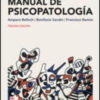 MANUAL DE PSICOPATOLOGIA VOL. I - AMPARO BELLOCH